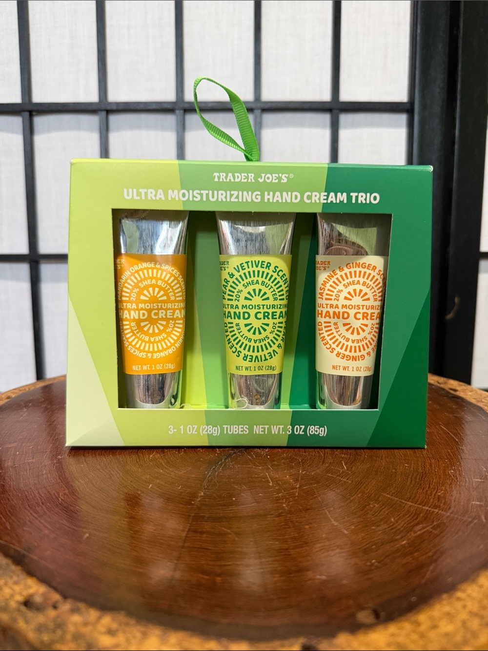 Trader Joe's Ultra Moisturizing Hand Cream Trio GIFT NEW Orange Pear Ginger